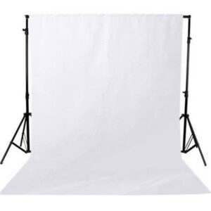 Gdx Seyyar Beyaz Fon Perde (Katlanabilir Kumaş) 3x6 Metre