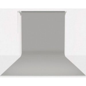 Gdx Sonsuz Gri Fon Perde (Kumaş) 2.70x5.80 Metre, Boru, Makara, Zincir