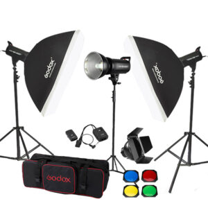 Godox SK400 II W/S 3'lü Stüdyo Paraflaş SoftBox Seti