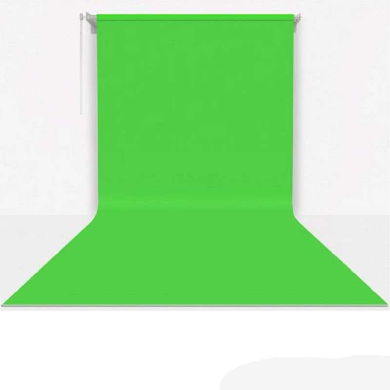 Gdx Sonsuz Yeşil Fon Perde (Kumaş) 2.70x5.80 Metre, Boru, Makara, Zincir