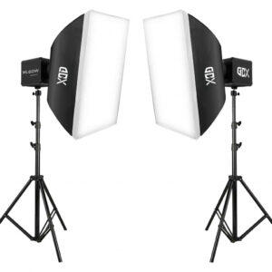 Gdx ML60 Bicolor 60x90 SoftBox Video ve Ürün Çekim İkili Işık Seti