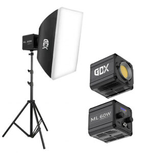 Gdx ML60 Bicolor 60x90 SoftBox Video ve Ürün Çekim Tekli Işık Seti