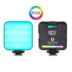 GDX 64 Rgb Led Mıknatıslı Mobil Video Işığı Fareyi Resmin Üzerine Getirin