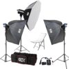 Gdx BM400 3'lü Paraflaş Set + Çekim Masası 60x100cm