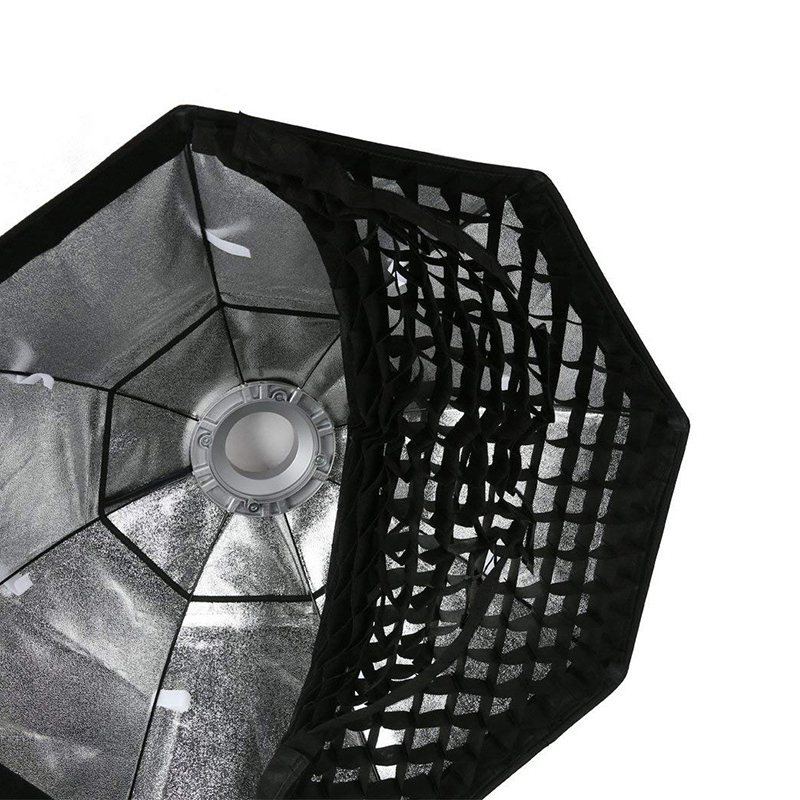 Gdx BW-120 Octagon Izgaralı Gridli Softbox (120 cm Bowens) - Görsel 4
