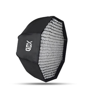 GDX BW-95 Octagon Izgaralı Gridli Softbox (95 cm Bowens)
