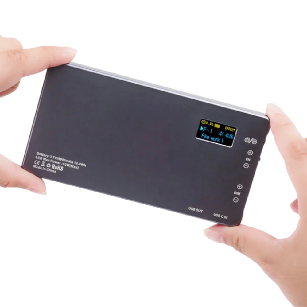 Gdx CF-135 RGB Mini Mobil Video Işığı - Görsel 3