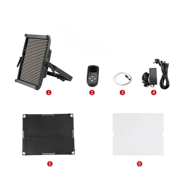 Gdx CF-LED 900W 2'li Video Led Işığı - Görsel 5