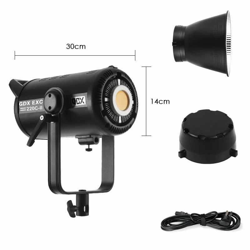 Gdx EXC-220C-II Bi Color Led Video Işığı - Görsel 4