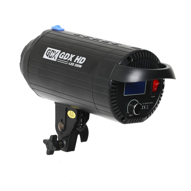 GDX HD-200W Led Video Işığı Full Set (140 Octagon Softbox + 260cm Işık Ayağı) - Görsel 3