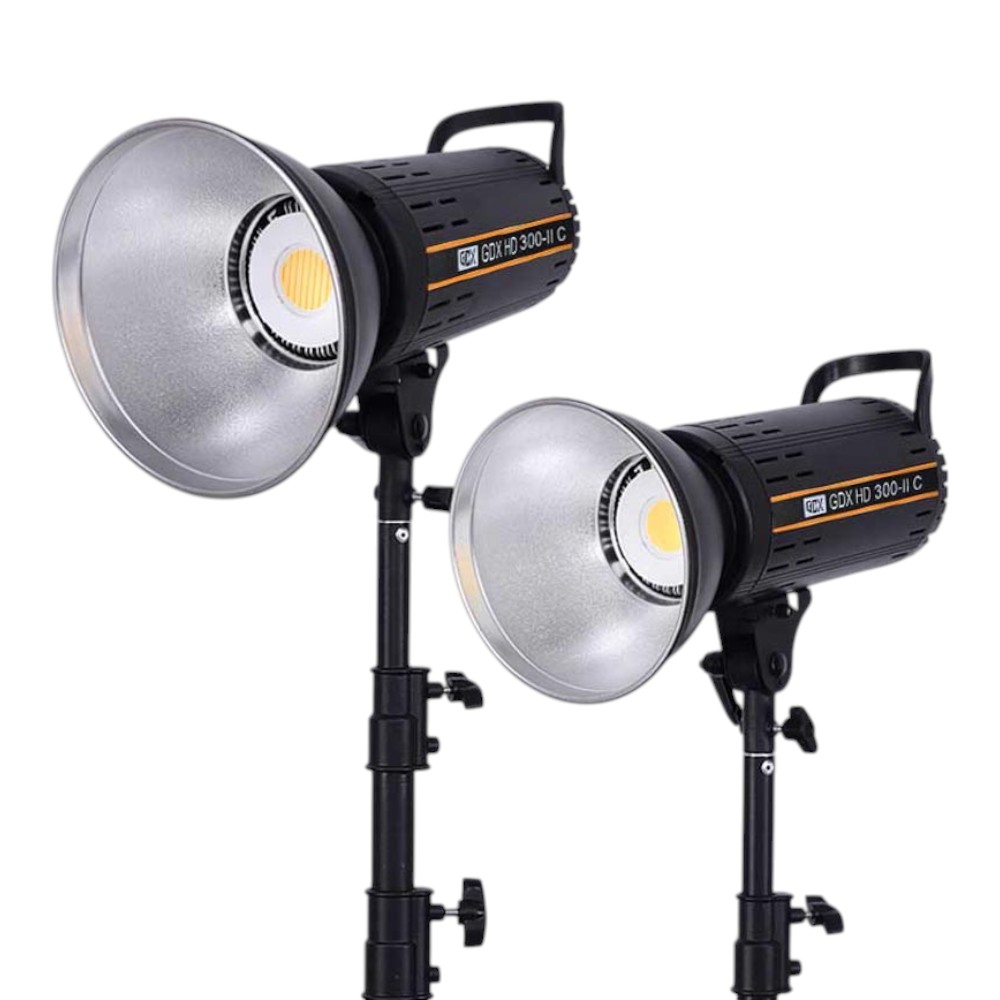 Gdx HD-300II C BiColor 2'li Işık Seti 300W Video Led Işığı - Görsel 3