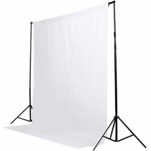 Gdx Kumaş Fon Beyaz (3x3 Metre) Katlanabilir / Yıkanabilir Fareyi Resmin Üzerine Getirin