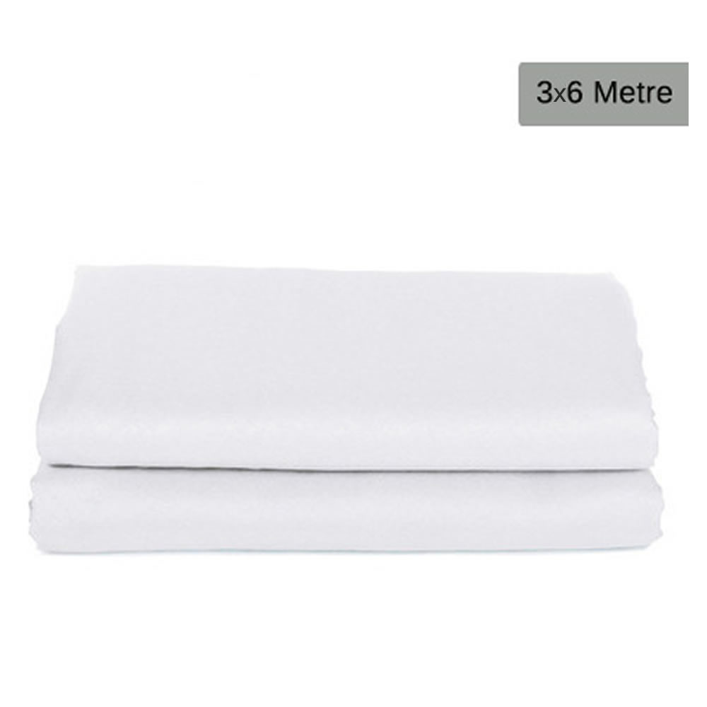 GDX Kumaş Fon Beyaz (3x6 Metre) Katlanabilir / Yıkanabilir - Görsel 4