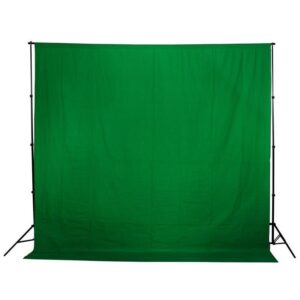 Gdx Kumaş Fon Yeşil (3x3 Metre) Katlanabilir / Yıkanabilir Fareyi Resmin Üzerine Getirin