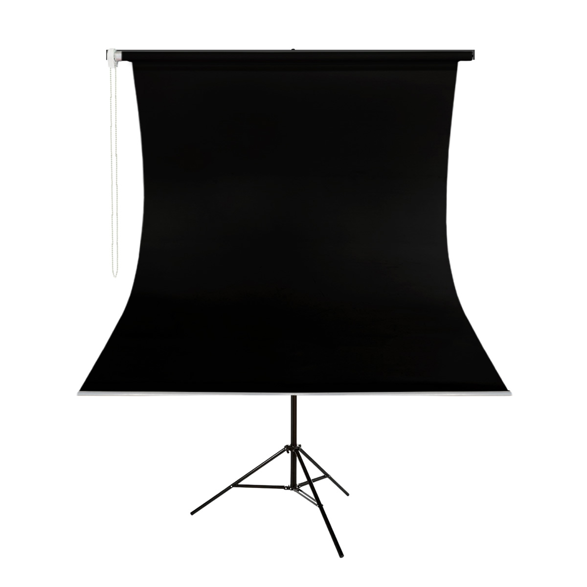 GDX Kumaş - Seyyar Vesikalık Siyah Renk Fon Perde 135x200 cm