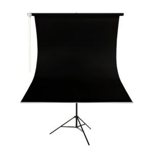 GDX Kumaş - Seyyar Vesikalık Gri Renk Fon Perde 135x200 cm