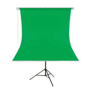 GDX Kumaş - Seyyar Vesikalık Yeşil Renk Fon Perde 135x200 cm