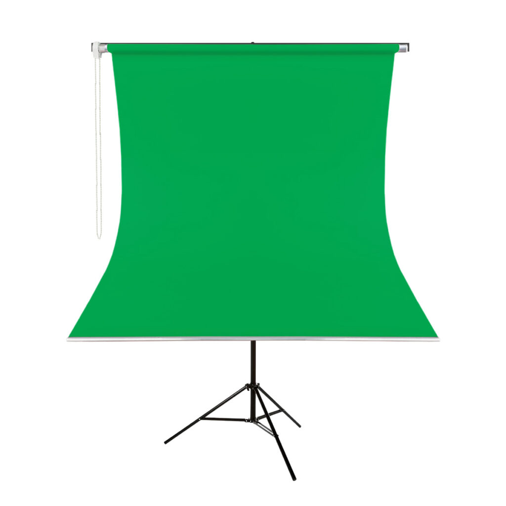 GDX Kumaş – Seyyar Vesikalık Yeşil Renk Fon Perde 135×200 cm