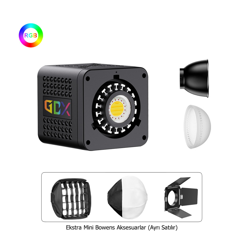 Gdx ML40RGB Taşınabilir Video RGB Led Işık - Görsel 2