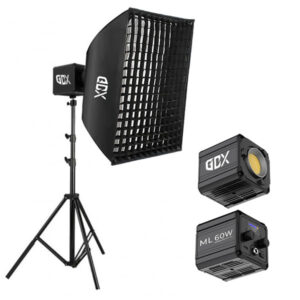 Gdx ML100 Bicolor 60x90 Gridli SoftBox Video ve Ürün Çekim İkili Işık Seti