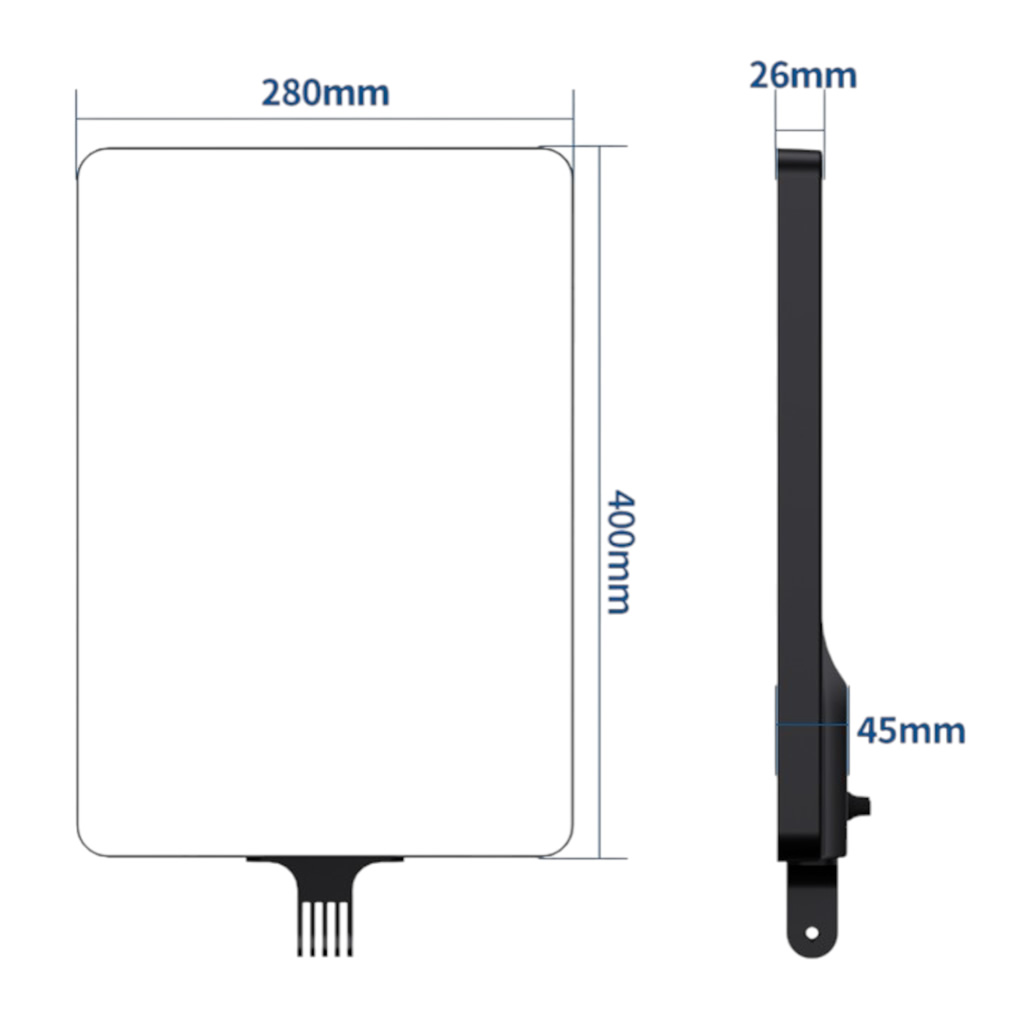 Gdx P300TS BiColor Fotoğrafçılık ve Stüdyo Aydınlatması 80 Watt LED Video Panel Sürekli Işık - Görsel 2
