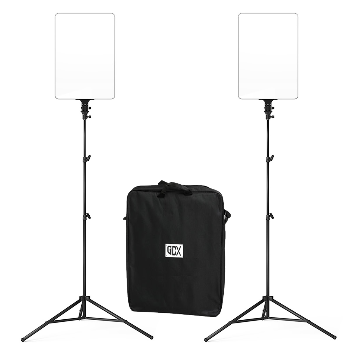 Gdx P300TS BiColor Fotoğrafçılık ve Stüdyo Aydınlatması 80 Watt LED Video Panel Sürekli Işık İkili Set - Görsel 4