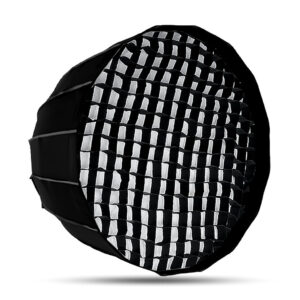 GDX Parabolic Gridli Softbox 70cm Kolay Kurulum YouTube, Reel ve Film Çekimleri İçin Profesyonel Softbox