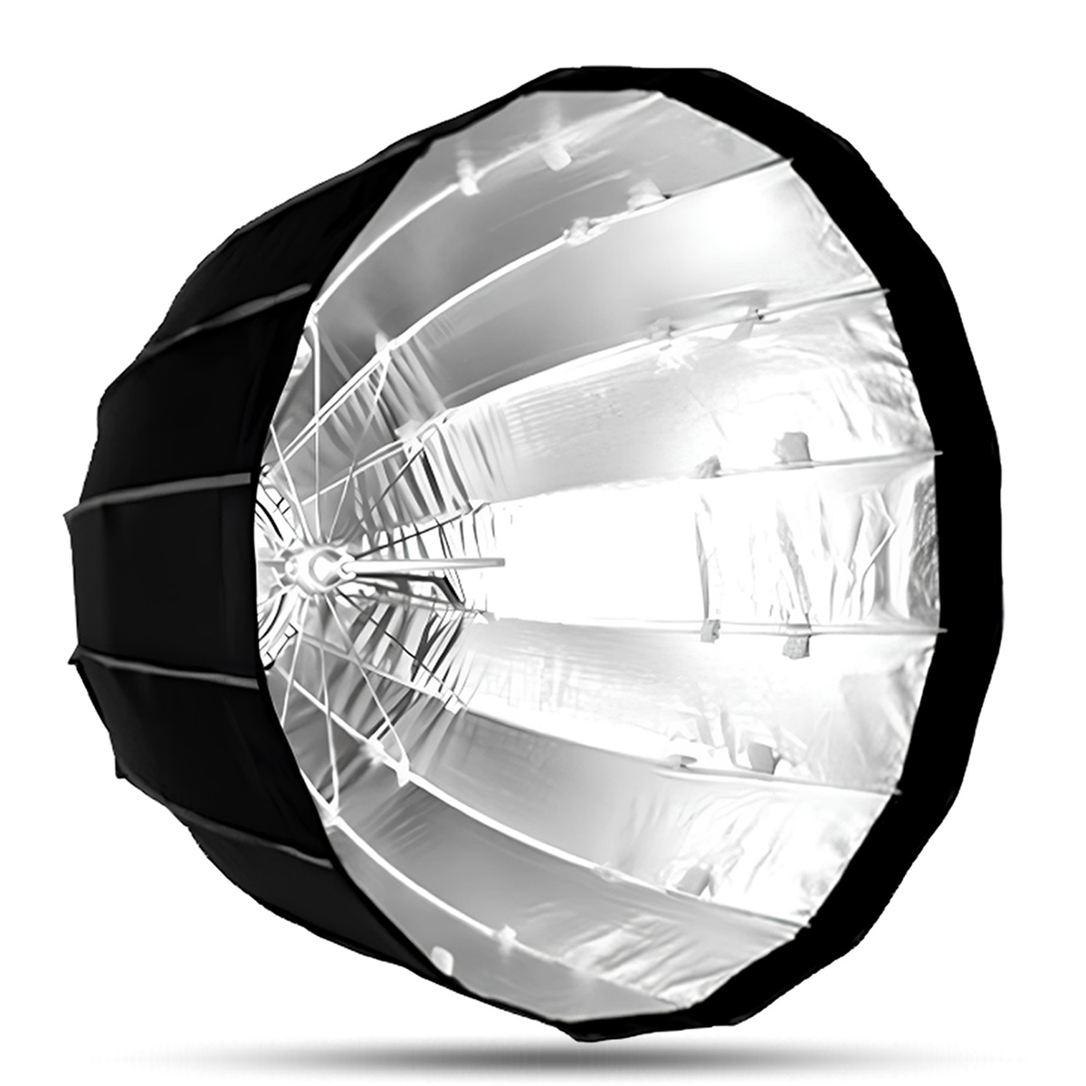 GDX Parabolic Gridli Softbox 90cm Kolay Kurulum YouTube, Reel ve Film Çekimleri İçin Profesyonel Softbox - Görsel 2