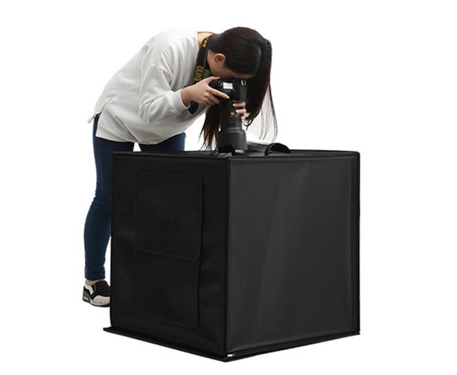 Gdx Pro II 3 Led Işıklı Ürün Çekim Çadırı 80x80 cm - Görsel 5