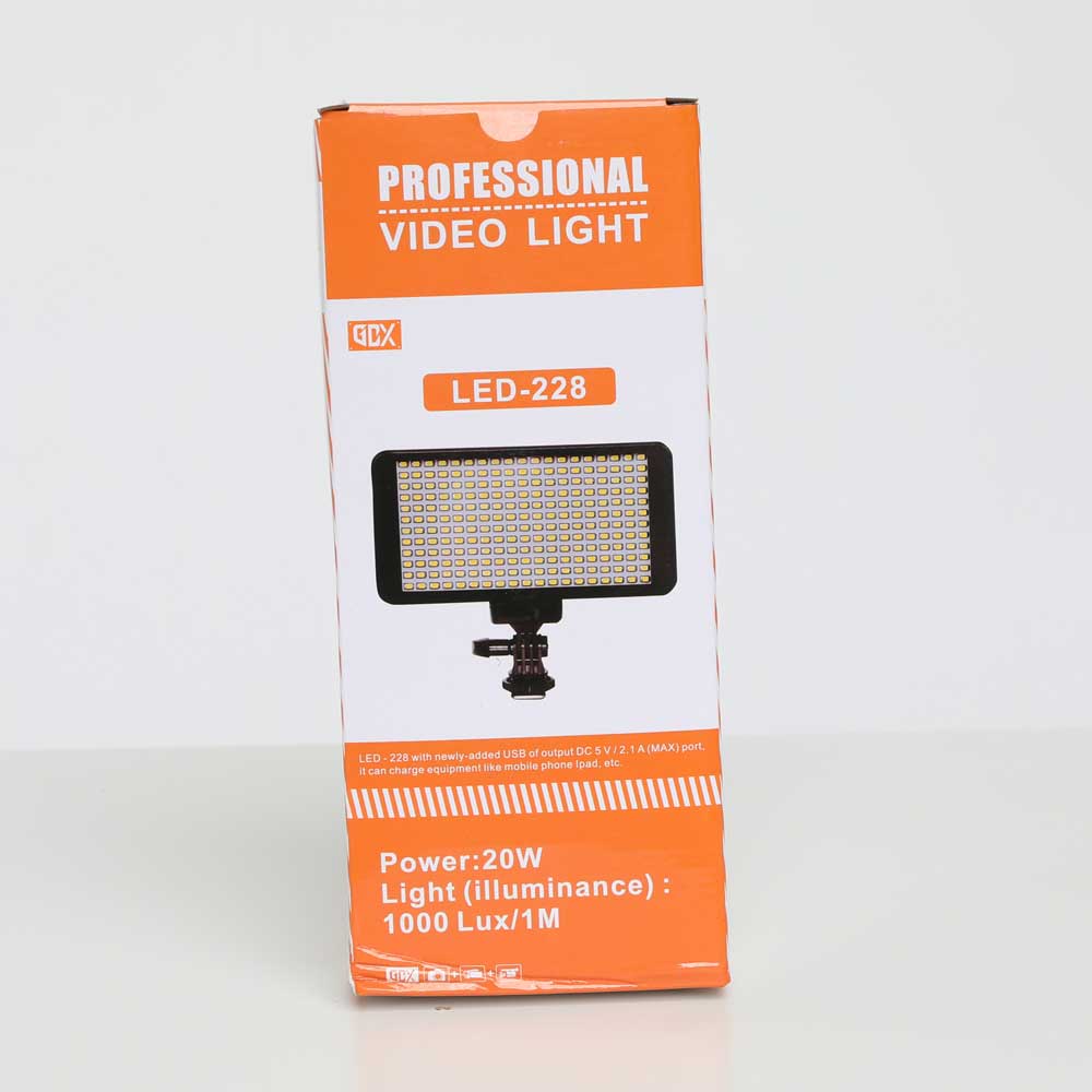 Gdx Pro Led 228AS Bataryalı Sürekli Led Işık - Görsel 4