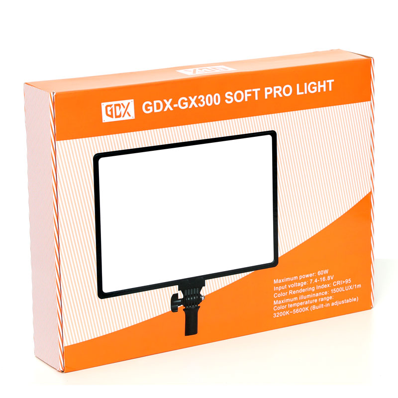 Gdx PRO Led GX-300 Soft Light Bataryalı Led Işık - Görsel 5