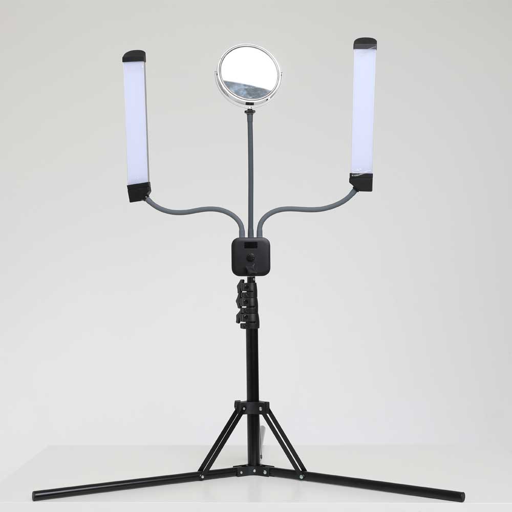 Gdx Pro MakeUp Light Double Arm BiColor Beauty Blogger Kit - Görsel 3