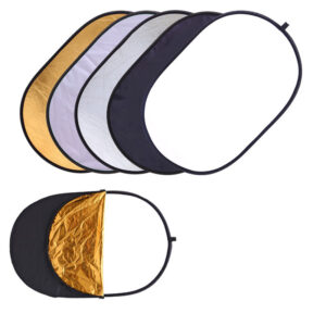 GDX RF-90120 5 in 1 Reflektör / Yansıtıcı Seti (90x120 cm) Fareyi Resmin Üzerine Getirin