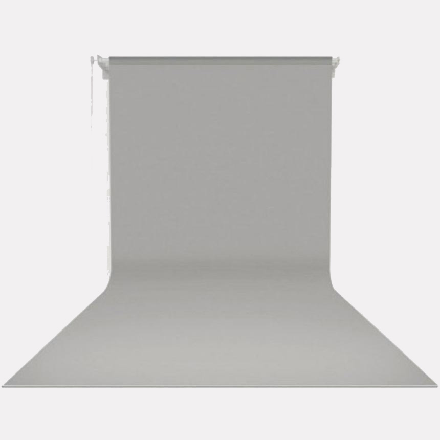 GDX Sabit Kumaş Gri Fon Perde 2.70x5.80 Metre - Tavan ve Duvar İçin - Görsel 2