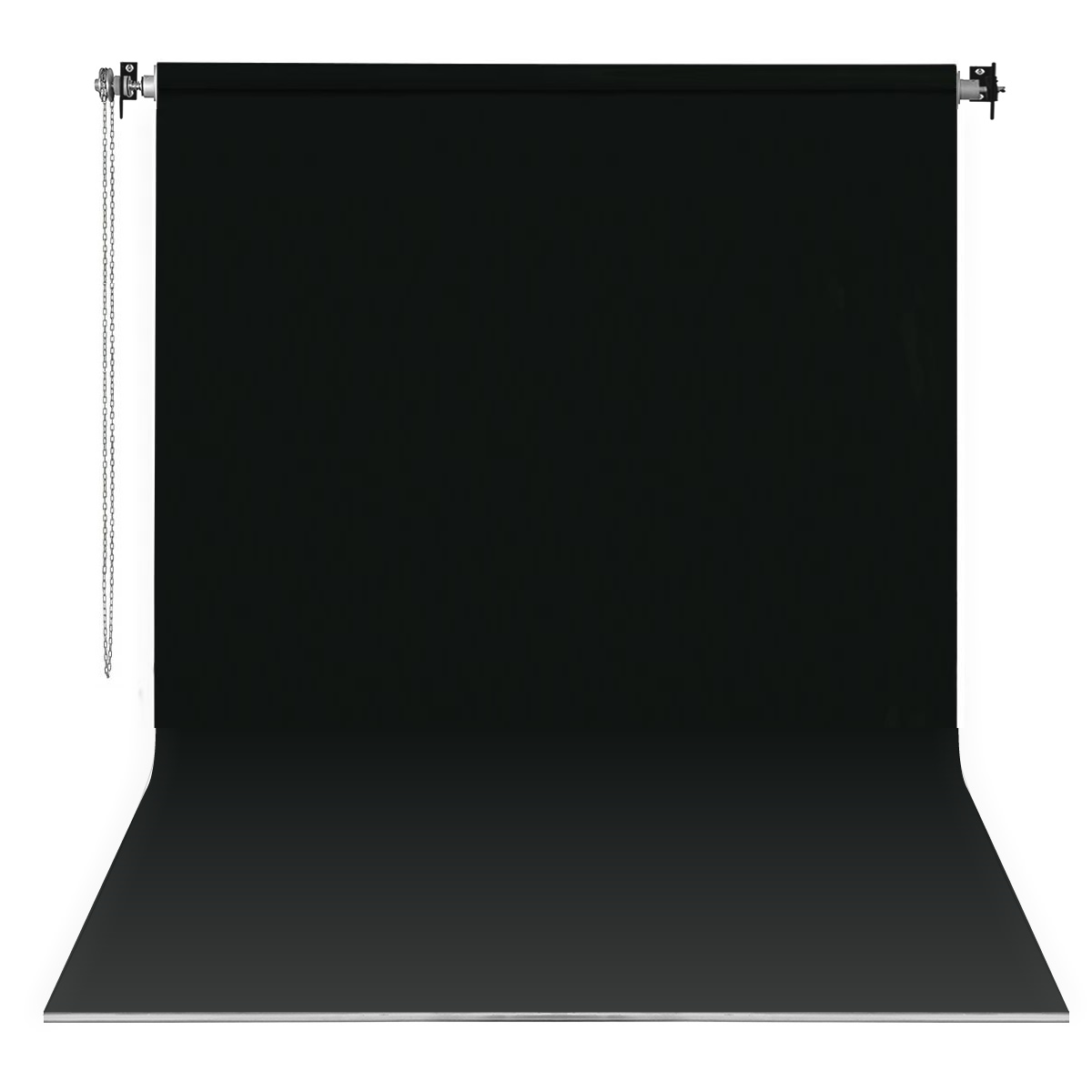 GDX Sabit Kumaş Siyah Fon Perde 2.70x5.80 Metre - Tavan ve Duvar İçin