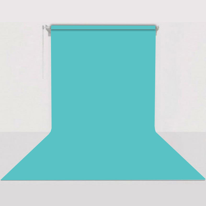 GDX Sabit (Tavan & Duvar) Kağıt Sonsuz Stüdyo Fon Perde (Baby Blue) 2.70x11 Metre - Görsel 2