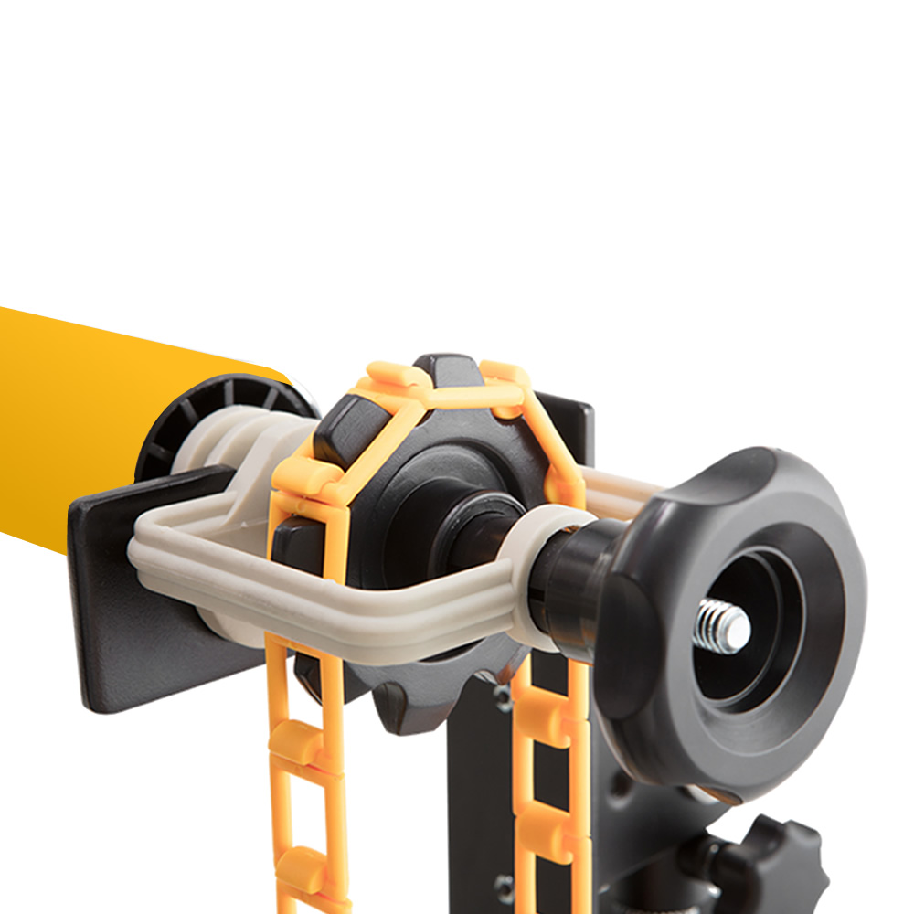 GDX Sabit (Tavan & Duvar) Kağıt Sonsuz Stüdyo Fon Perde (Deep Yellow) 2.70x11 Metre - Görsel 3