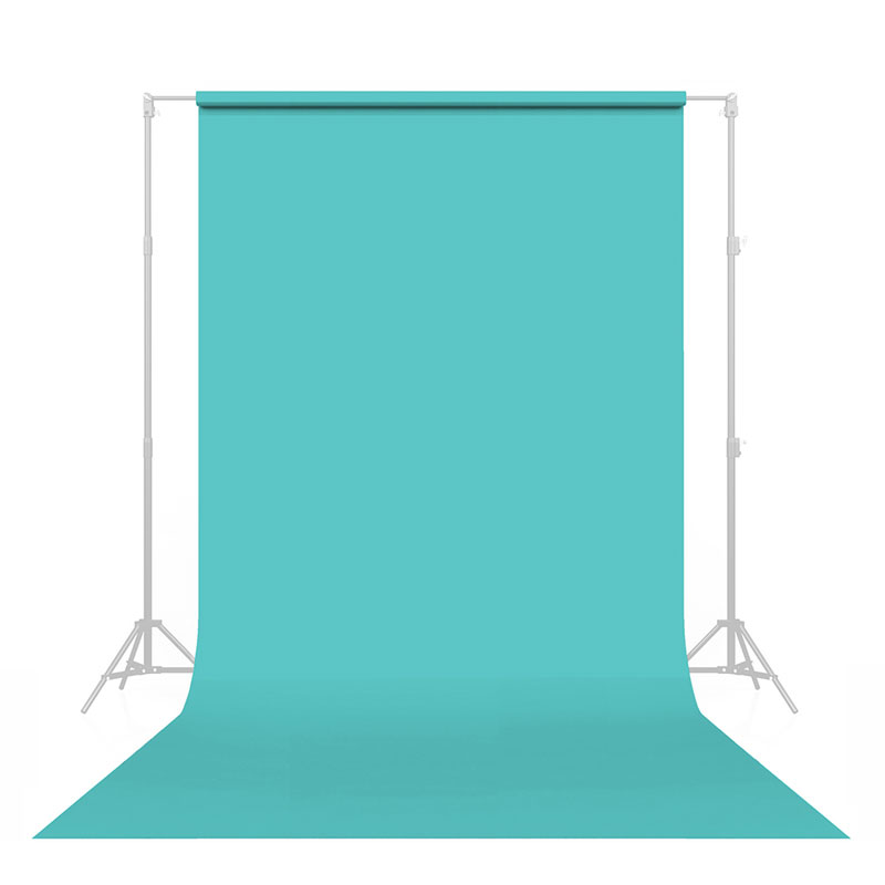 GDX Seyyar Kağıt Sonsuz Stüdyo Fon Perde (Baby Blue) 2.70x11 Metre - Görsel 2