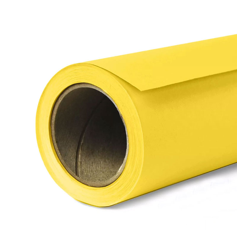 Gdx Seyyar Kağıt Sonsuz Stüdyo Fon Perde (Canary) 2.70x11 Metre - Görsel 4