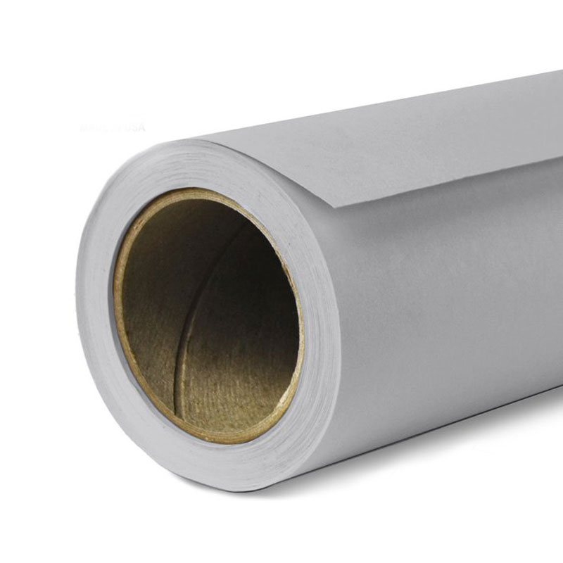 GDX Seyyar Kağıt Sonsuz Stüdyo Fon Perde (Grey/Gri) 2.70x11 Metre - Görsel 4