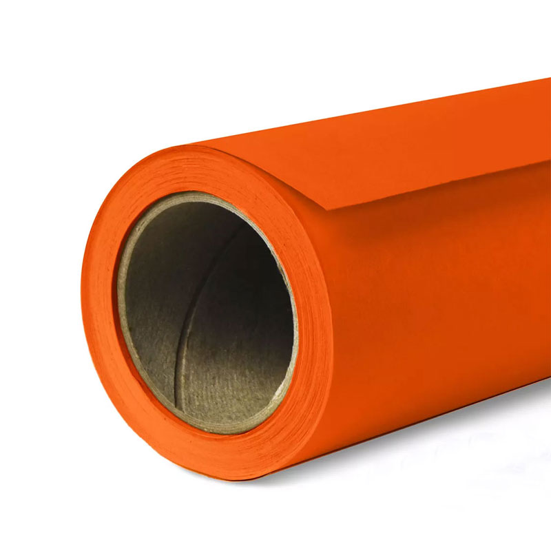 Gdx Seyyar Kağıt Sonsuz Stüdyo Fon Perde (Tangelo) 2.70x11 Metre - Görsel 4