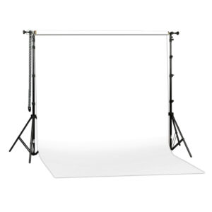 GDX Seyyar Kağıt Sonsuz Stüdyo Fon Perde (White/Beyaz) 2.70x11 Metre