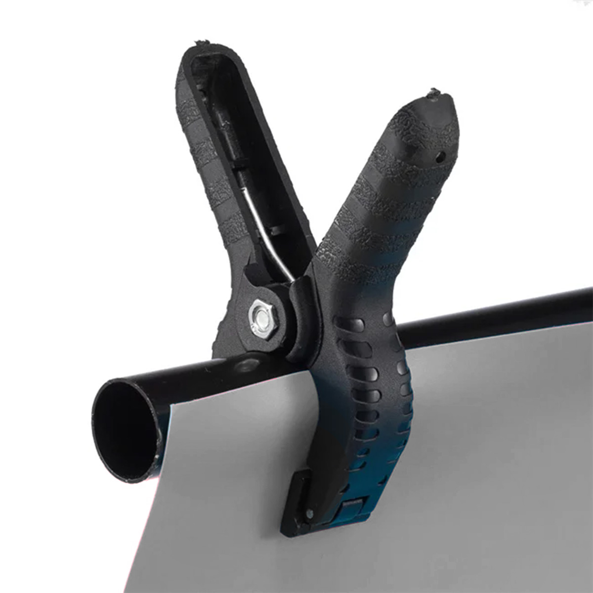 GDX Seyyar PVC Fon Perde Gri - Grey 120cm x 200cm - Görsel 3