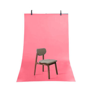 GDX Seyyar PVC Fon Perde Pembe - Pink 120cm x 200cm Fareyi Resmin Üzerine Getirin