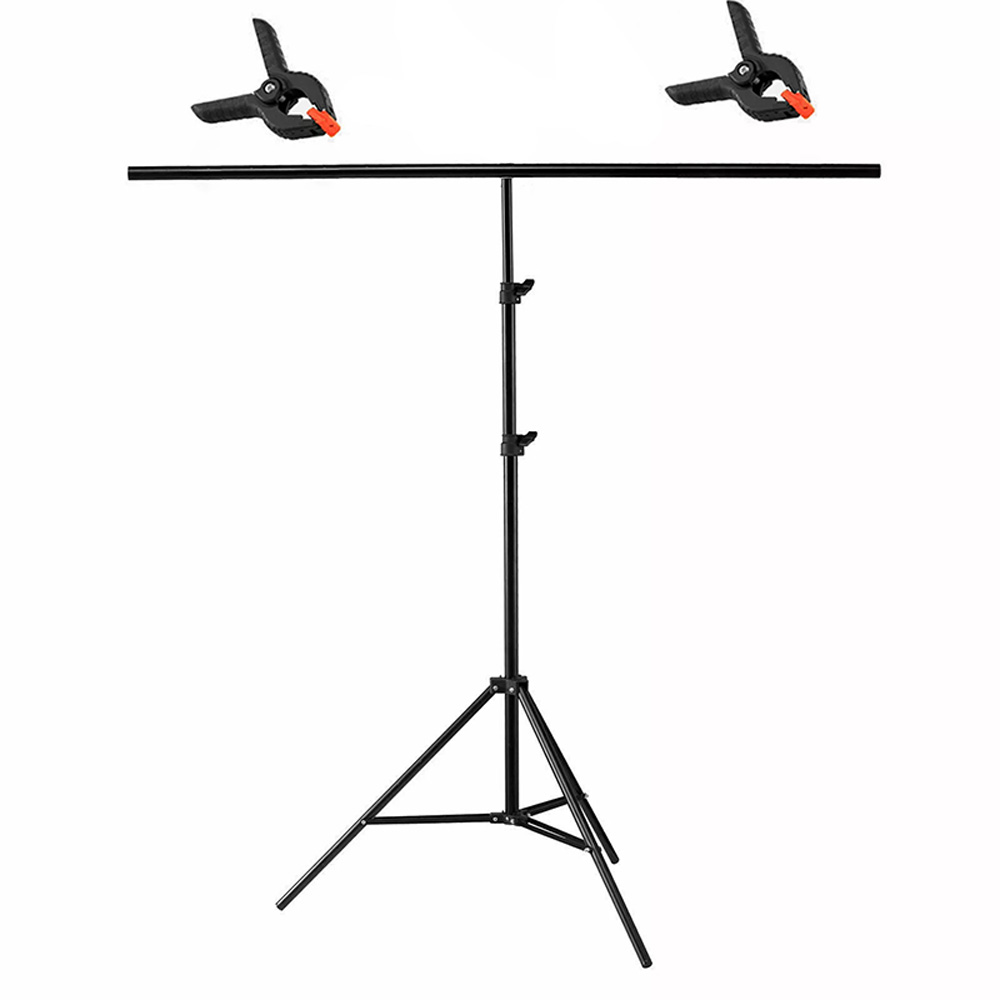 GDX Seyyar PVC Fon Perde Siyah - Black 120cm x 200cm - Görsel 2