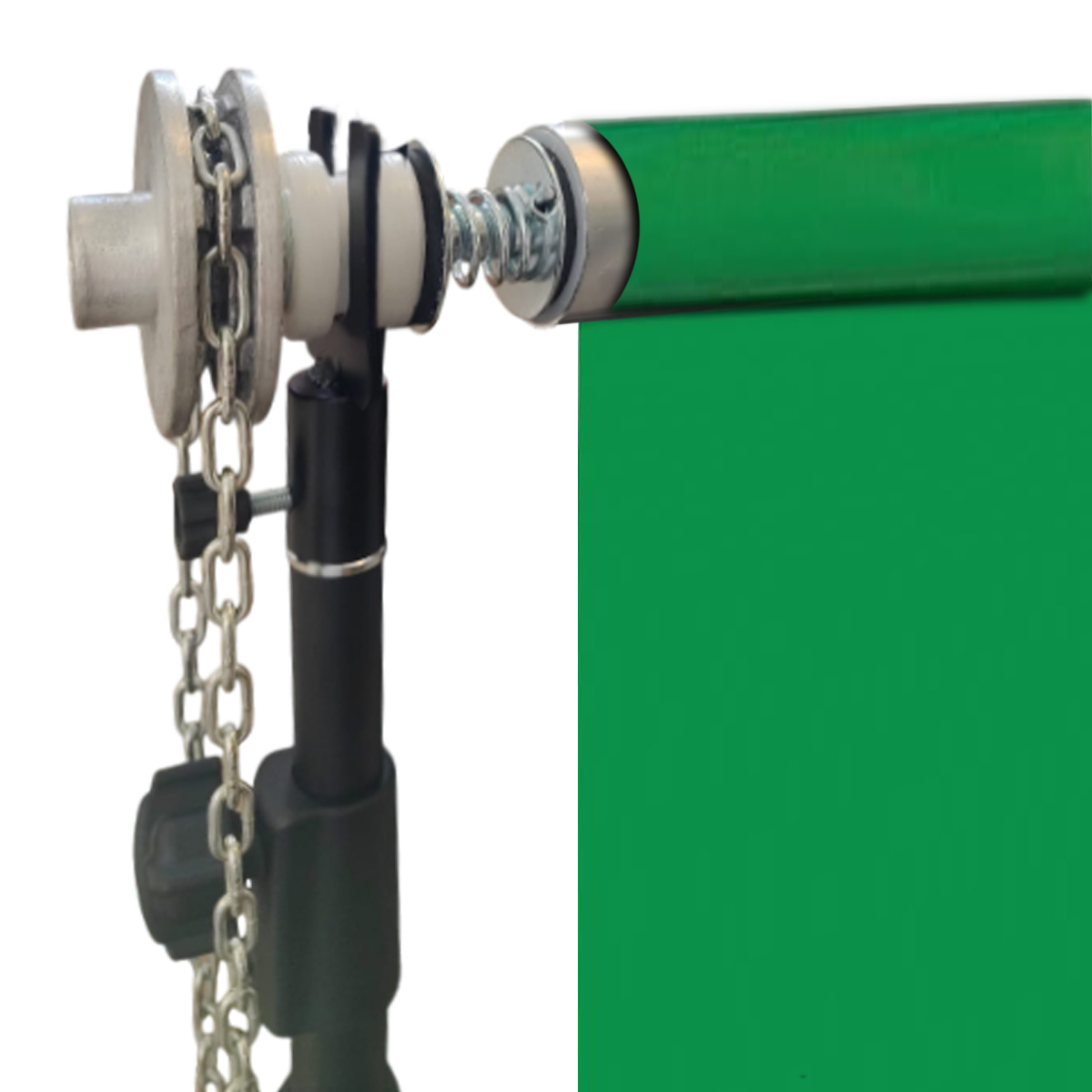 GDX Seyyar Yeşil Fon Perde (Kumaş) 2.70x5.80 Metre - Görsel 2