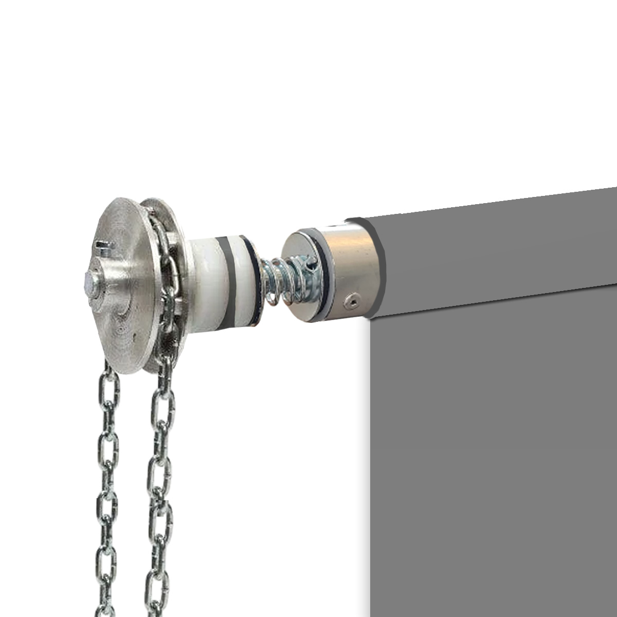 Gdx Sonsuz Gri Fon Perde (Kumaş) 2.70x5.80 Metre, Boru, Makara, Zincir - Görsel 2