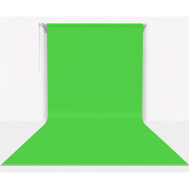 Gdx Sonsuz Yeşil Fon Perde (Kumaş) 2.70x5.80 Metre, Boru, Makara, Zincir - Görsel 3