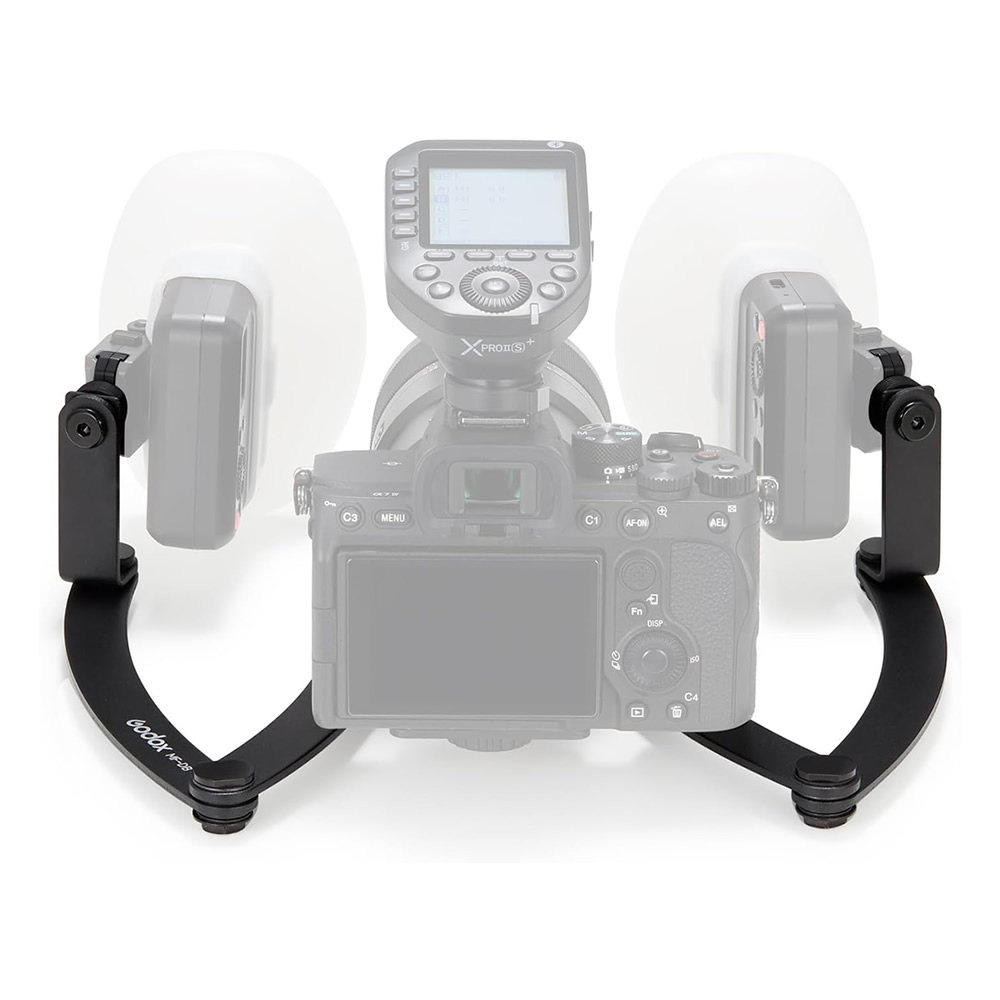 Godox MF-DB Esnek Flaş Braketi - Dental Diş Portre Makro Fotoğrafçılık