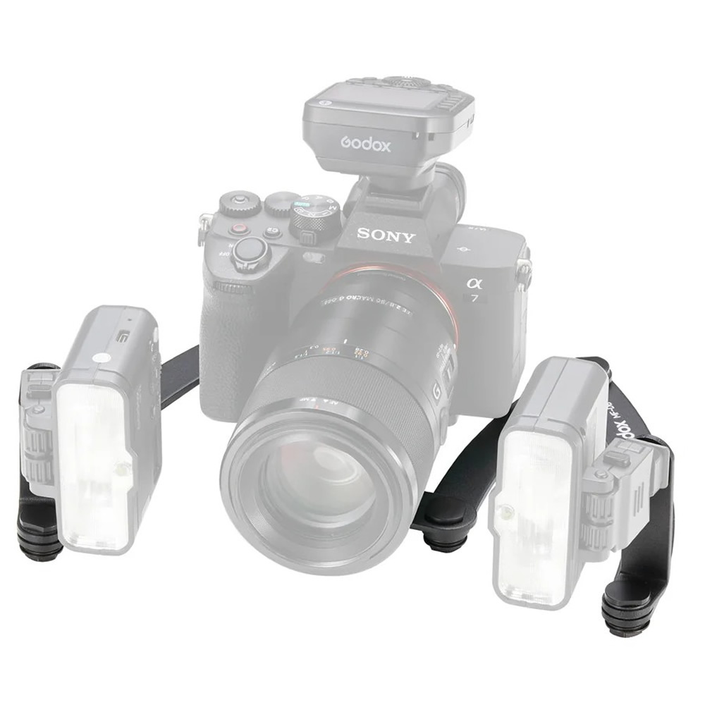 Godox MF-DB Esnek Flaş Braketi - Dental Diş Portre Makro Fotoğrafçılık - Görsel 2